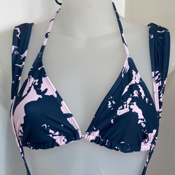 Size M 2-piece sexy monokini swimsuit bathing suit multi color NEW Bikini top - Picture 2 of 15